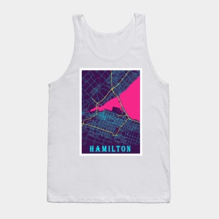 Hamilton Neon City Map Tank Top